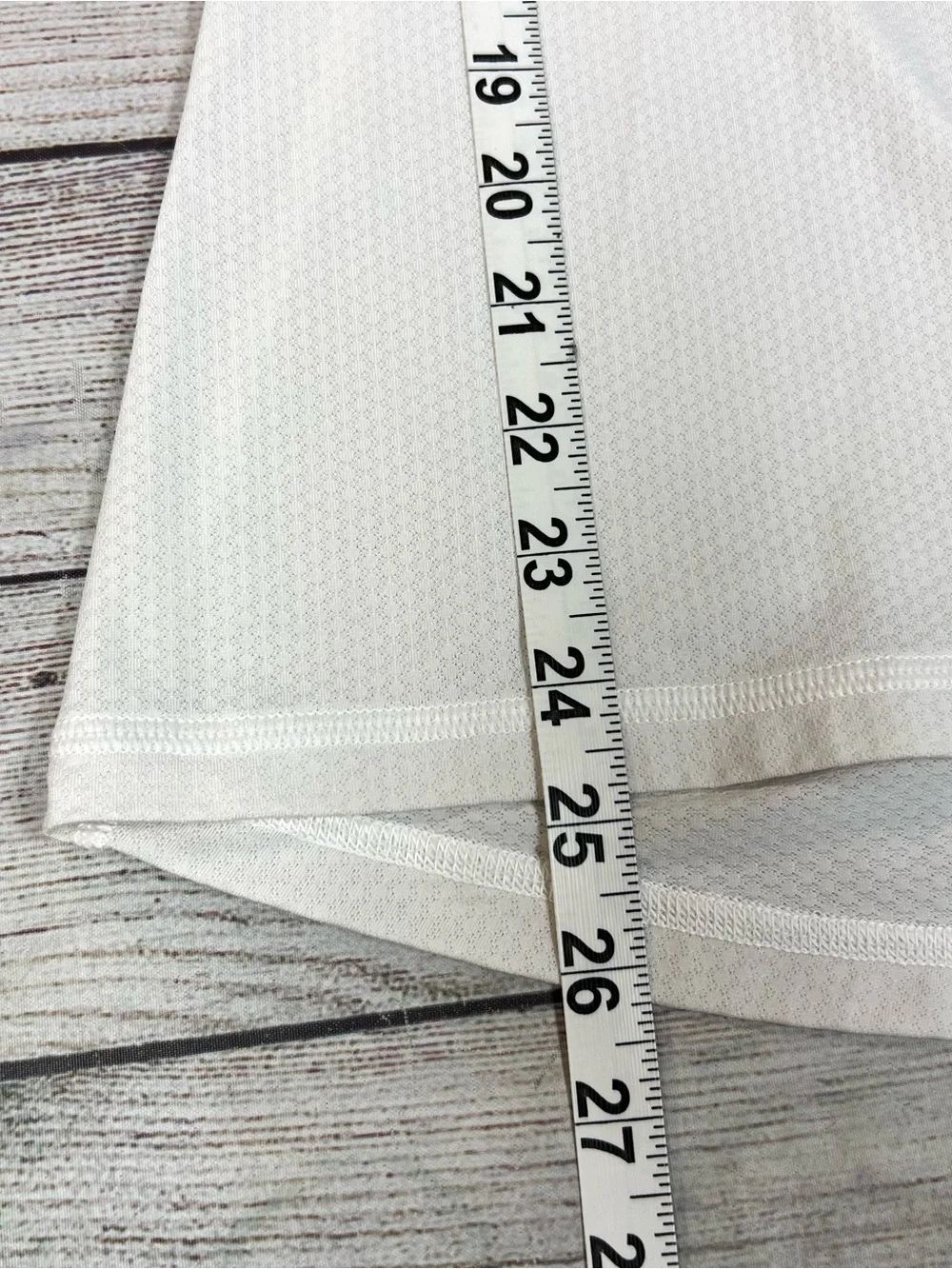 Lululemon White Blue Built In Bra Mesh Tank Top Size 4 Athletic Gym Running